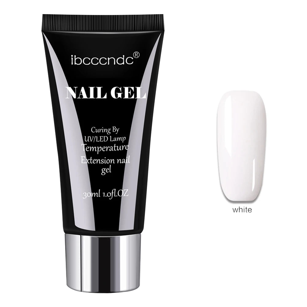Semi-permanent Gel for Nails Poly Nail Gel Polygels Uv Led Nail Lamp Manicure Extension Material Acrylic Polish temperature