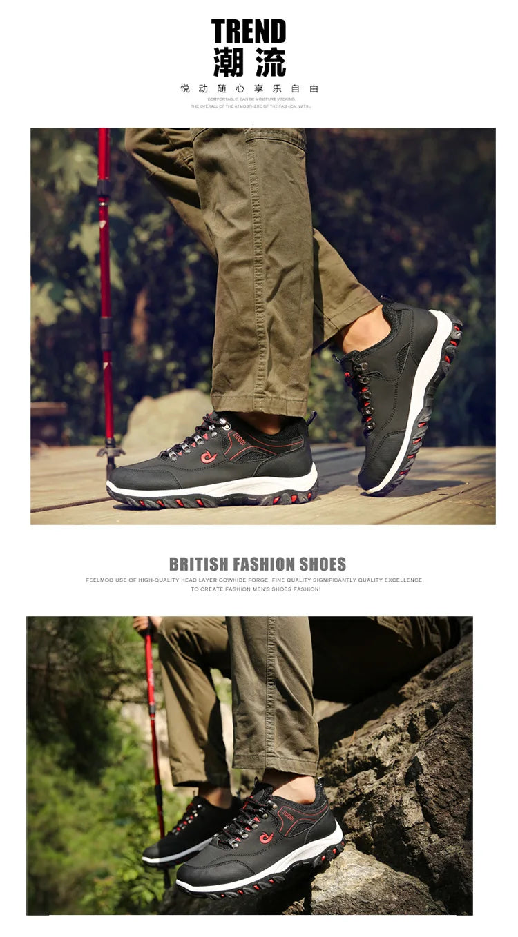 Sneakers Leather Men Shoes Trend Casual Shoe Italian Breathable Leisure Male Sneakers Non-slip Footwear Men Vulcanized Shoes