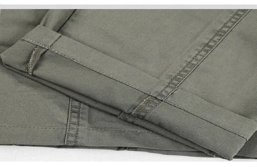Herren Hosen 2025 - Summer Autumn Fashion Cotton Long Pants Straight Joggers Plus Size