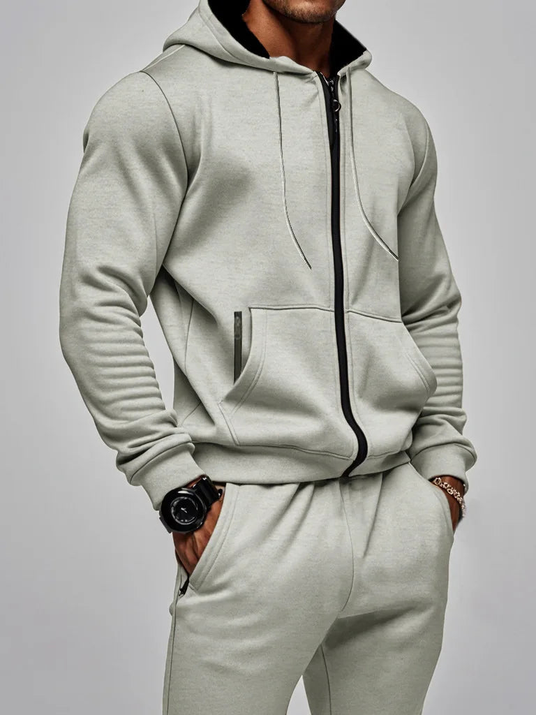 OEM Tracksuit Atmungsaktiv - 95% Polyester, Reißv., XL