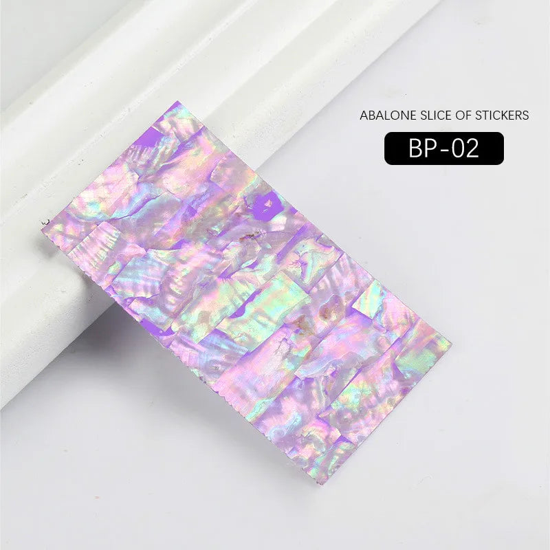 Art Lalic Abalone 3D Perlmutt - Selbstklebend 1Blatt BP01
