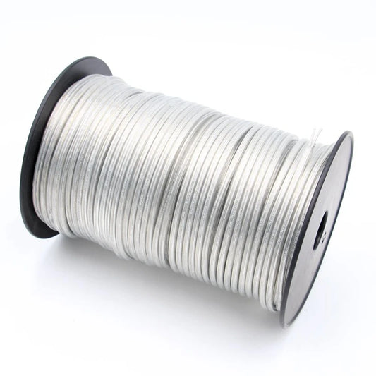 Transparentes Elektrokabel 250V 0,75mm² - 2/3-adrig PVC Rundkabel für Pendelleuchten