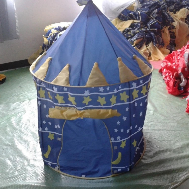 Kinder-Schloss-Zelt 2025: Rosa & Blau Märchen-Kollektion - Adventure Kids Collection