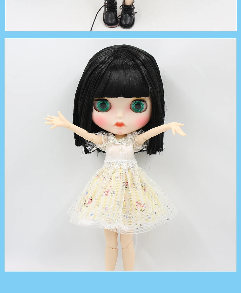 ICY DBS Blyth Doll 1/6 bjd joint body doll combination including dress shoes on sale 30cm anime toy