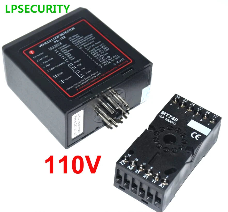 Schrankenantrieb 2025: PD-132 Automatic Gate Opener Barrier Gate - Traffic Inductive Single Channel Loop Vehicle Detector Northtech Compatible Collection