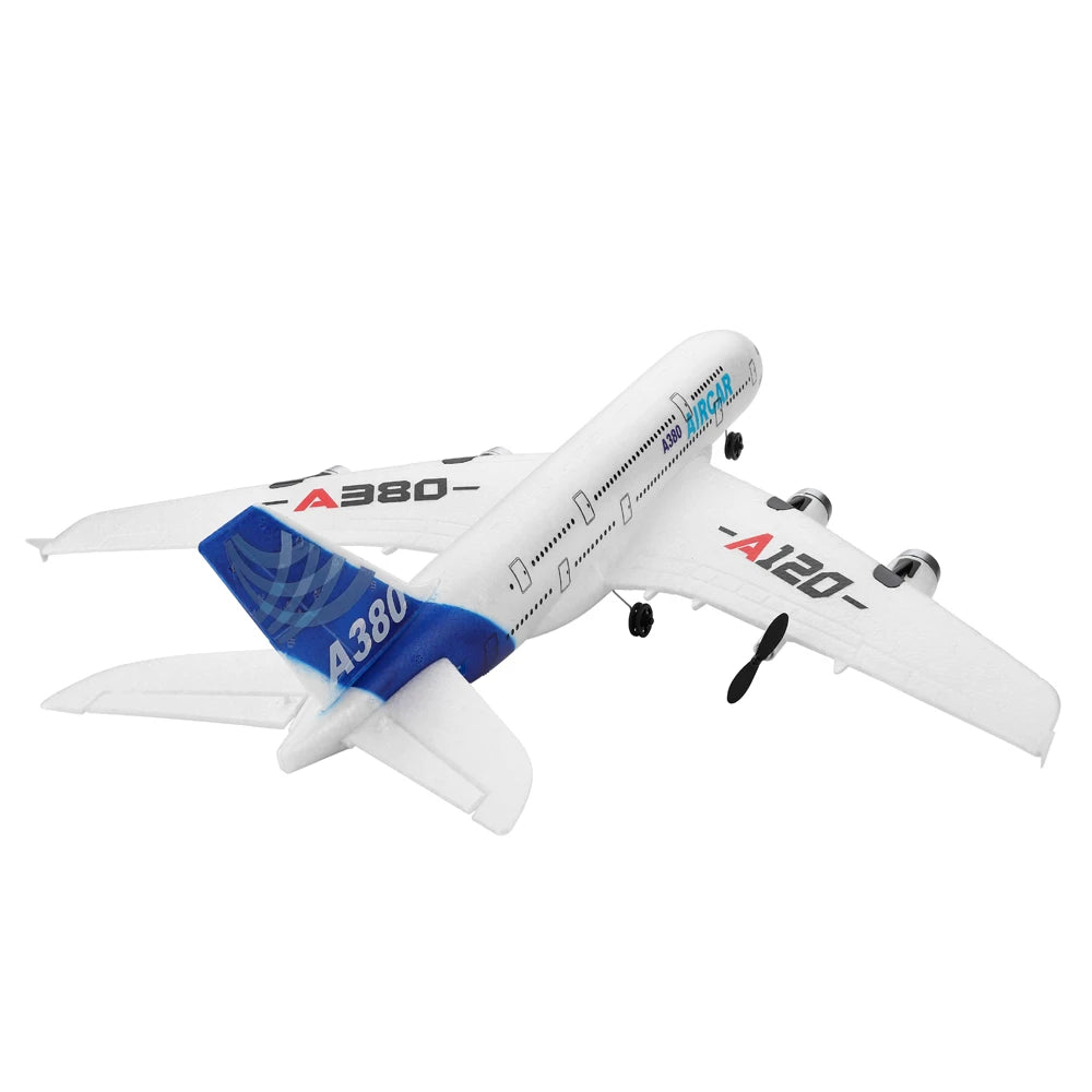 Wltoys XK A120 RC Plane 3CH 2.4G EPP Remote Control Machine Airplane Fixed-wing RTF A380 RC Aircraft Model Outdoor Toy for Kids