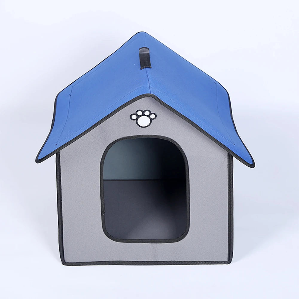 Medium Dog Kennel Outdoor Waterproof Soft Comfortable Pet House Chew Proof Removable Small Dog Bed Pet Sleeping Mat Portable