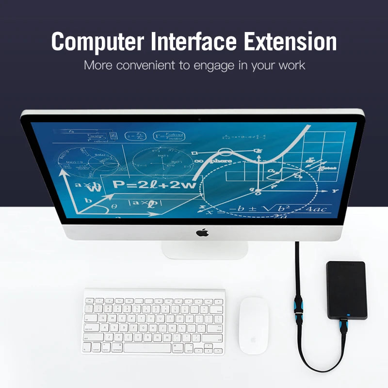 Vention USB zu USB Kabel USB 3.0 2.0 Stecker zu Buchse Verlängerungskabel USB 3.0 Datenkabel für Smart TV PC SSD USB 2.0 Kabel Verlängerung