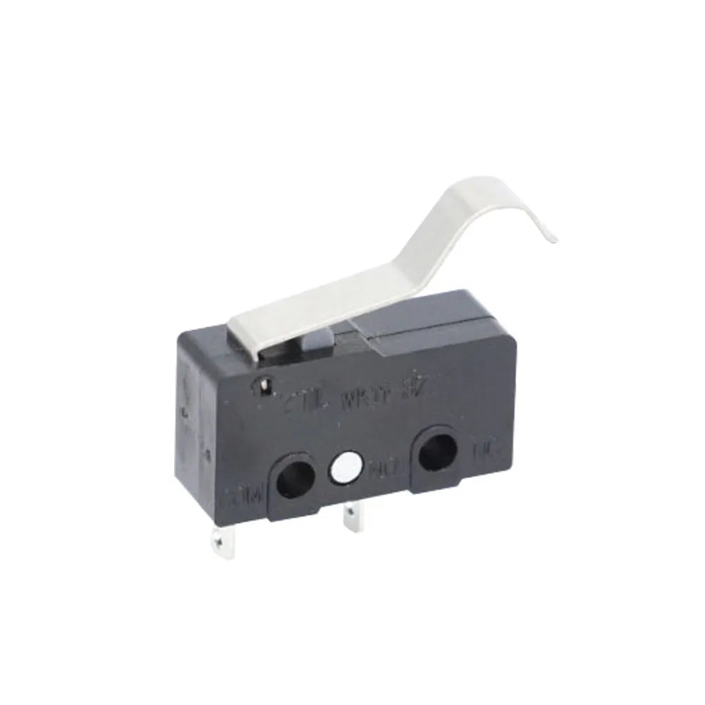 10x Mikroschalter KW11-3Z 5A 250V - Mini Endschalter NO/NC mit Rollenhebel