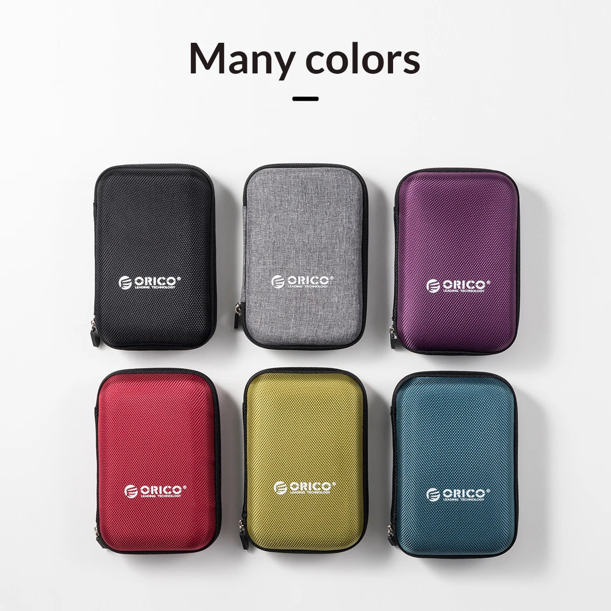 Festplatten-Tasche 2025: ORICO 2.5 Inch HDD Box Portable Hard Drive Bag Storage Protection Collection