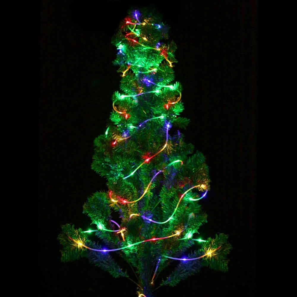 XUNATA 33 RGB Lichterkette - Länge 10/20 m, 4,5 V, IP65