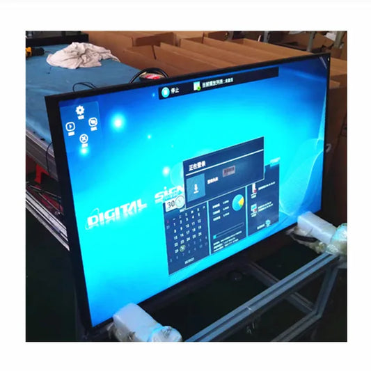Industrie-Monitor 2025: 43 46 55 Inch 700nits 4K Cctv Industrial Lcd Video Advertising Monitor Collection