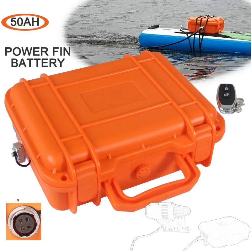 SUP Motor 2025 - AQUA MARINA BLUEDRIVE POWER FIN 12V Electric für Stand Up Paddle