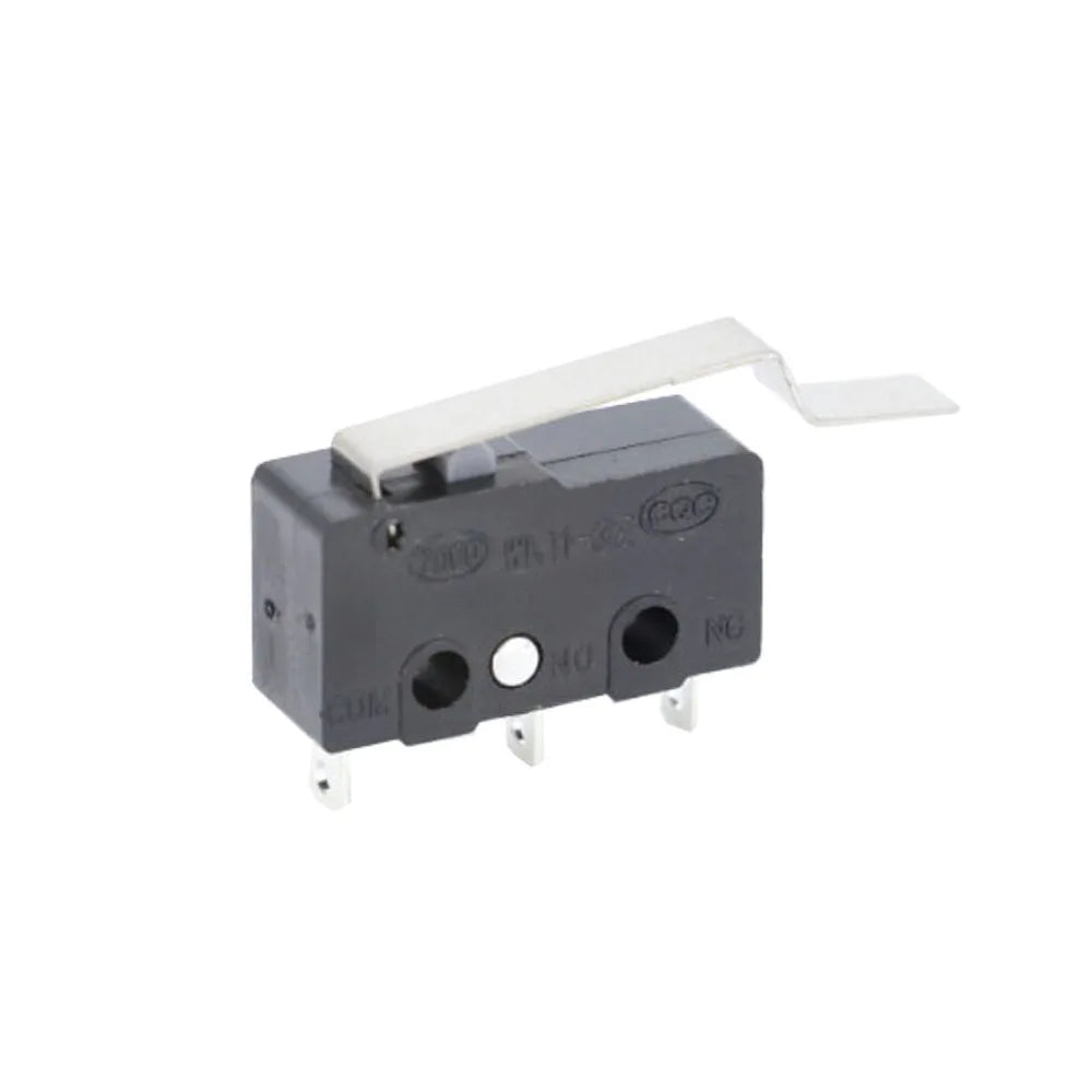 10x Mikroschalter KW11-3Z 5A 250V - Mini Endschalter NO/NC mit Rollenhebel