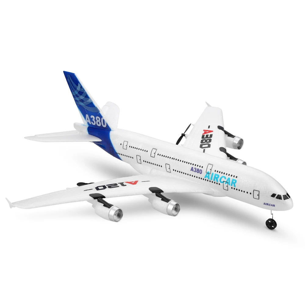 Wltoys XK A120 RC Plane 3CH 2.4G EPP Remote Control Machine Airplane Fixed-wing RTF A380 RC Aircraft Model Outdoor Toy for Kids