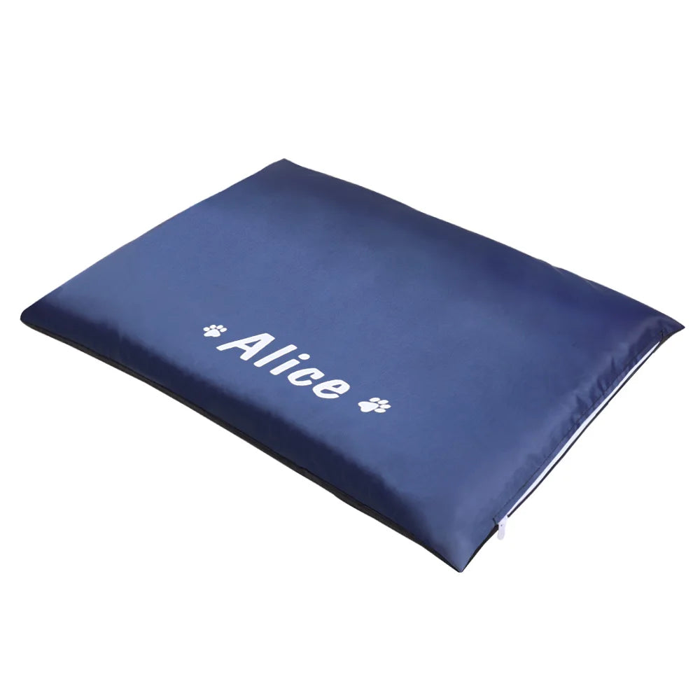 Custom Dog Bed House Waterproof Pet Sleeping Mat Warm Sofa Cushion Mattress Pet Blanket Kennel For Small Medium Large Dogs Cats