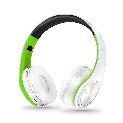 CATASSU Bluetooth Kopfhörer Over-Ear Stereo Drahtloses Headset Weiche Leder Ohrpolster Eingebautes Mikrofon für PC/Handy/TV