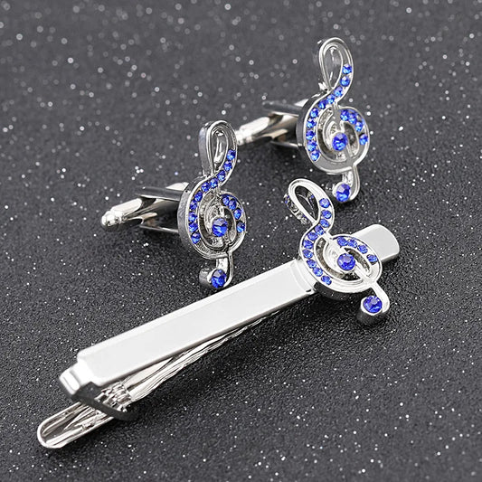 Fashion Business Hemd Ärmel Dekorative Buttons 2025 - Klassisch Geometrisch Tie Clips Manschettenknöpfe Set - Herren Luxus Schmuck Geschenk