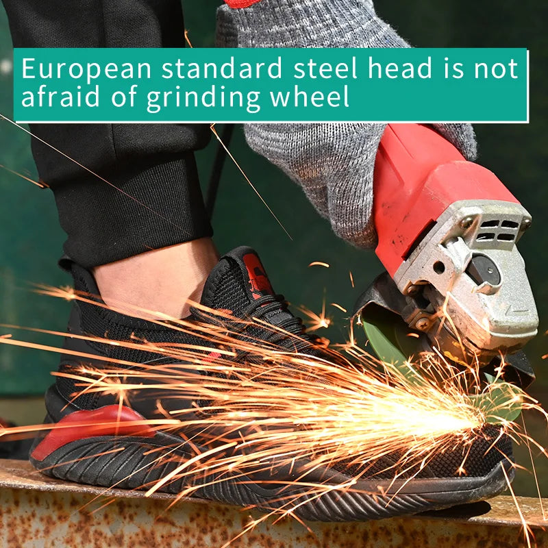 YIZHONCO Summer Unverwüstl. Schuhe - Größe 42, Schutz1100KN