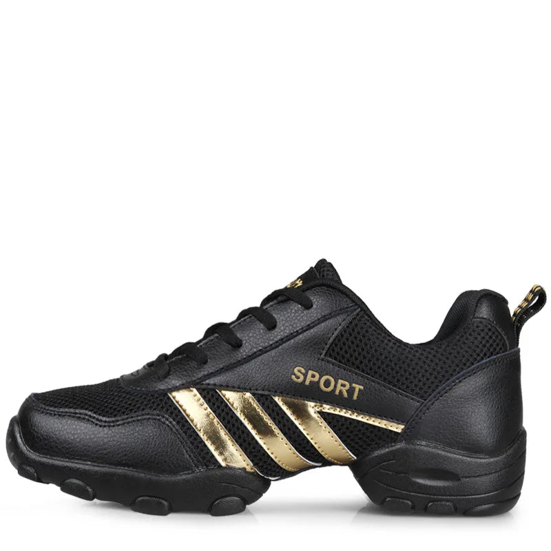 Men's Dance Sneakers Jazz Dancing Shoes Boy's Modern Mesh Breathable High Quality Non-slip Outdoor Male Sports Shoe