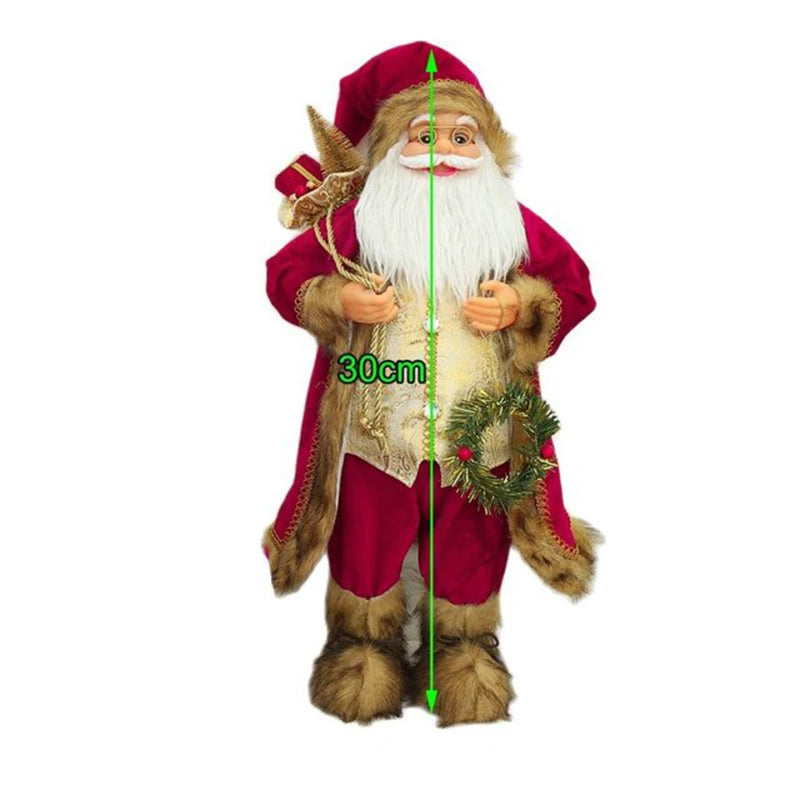 Choice Santa Claus Puppe Weihnachtsdeko - Kapazität 1 Stück, Größe 30 cm