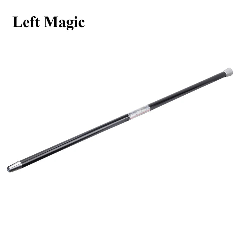 Aluminiu dans baston stick (argintiu/negru) truc magic plutitor baghetă magică pentru scenă de stradă prim-plan recuzită magică accesorii