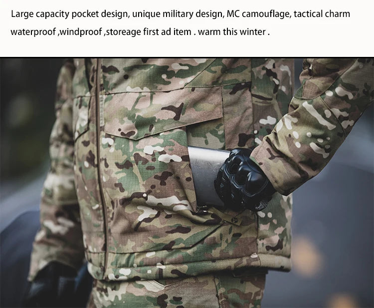 WOLF ENEMY M65 Parka Warm - 200g Füllung, Thermo, S-XXL