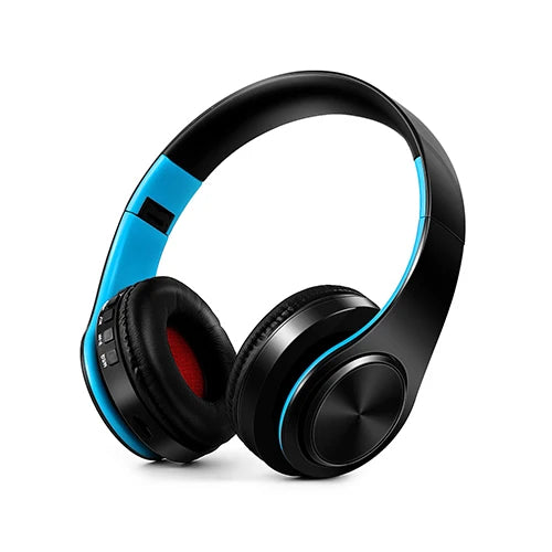 CATASSU Bluetooth Kopfhörer Over-Ear Stereo Drahtloses Headset Weiche Leder Ohrpolster Eingebautes Mikrofon für PC/Handy/TV
