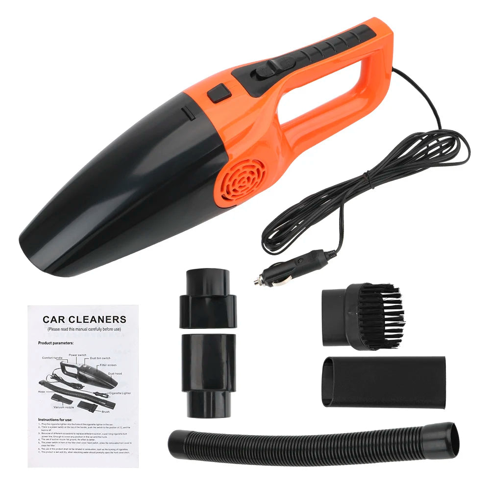 AutoClean 12V 120W Nass Trocken - Handlich 5m Kabel 120W