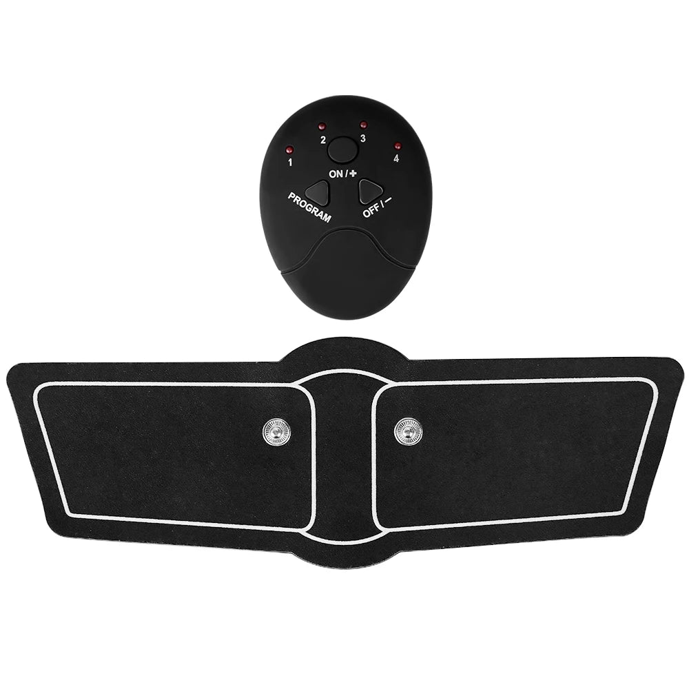 Dr Imp EMS Aparat de antrenament abdominal - Stimulator muscular cu 6 moduri compact