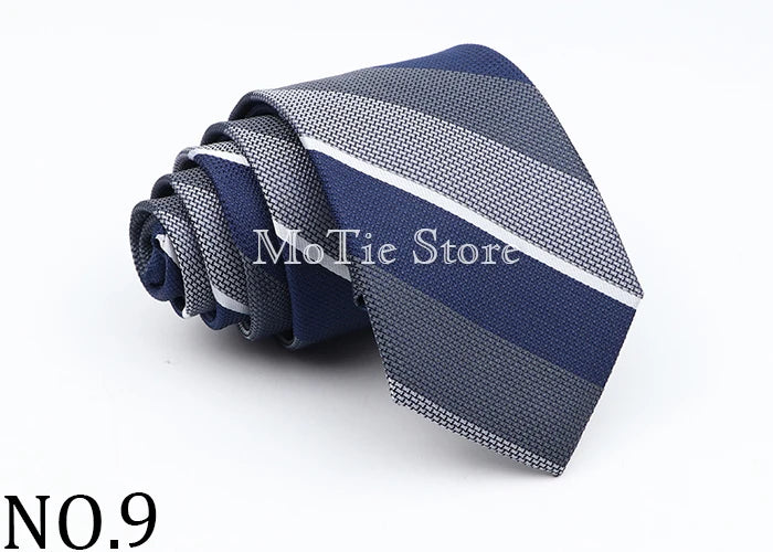 Neue Jacquard-Schottenkrawatte für Männer - Klassische 6cm-Krawatte für Hochzeit, Geschäft und Suit