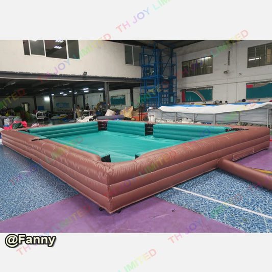 Tianhong 1513 Aufblasbarer Snookertisch - 6x4m 241kg 2P