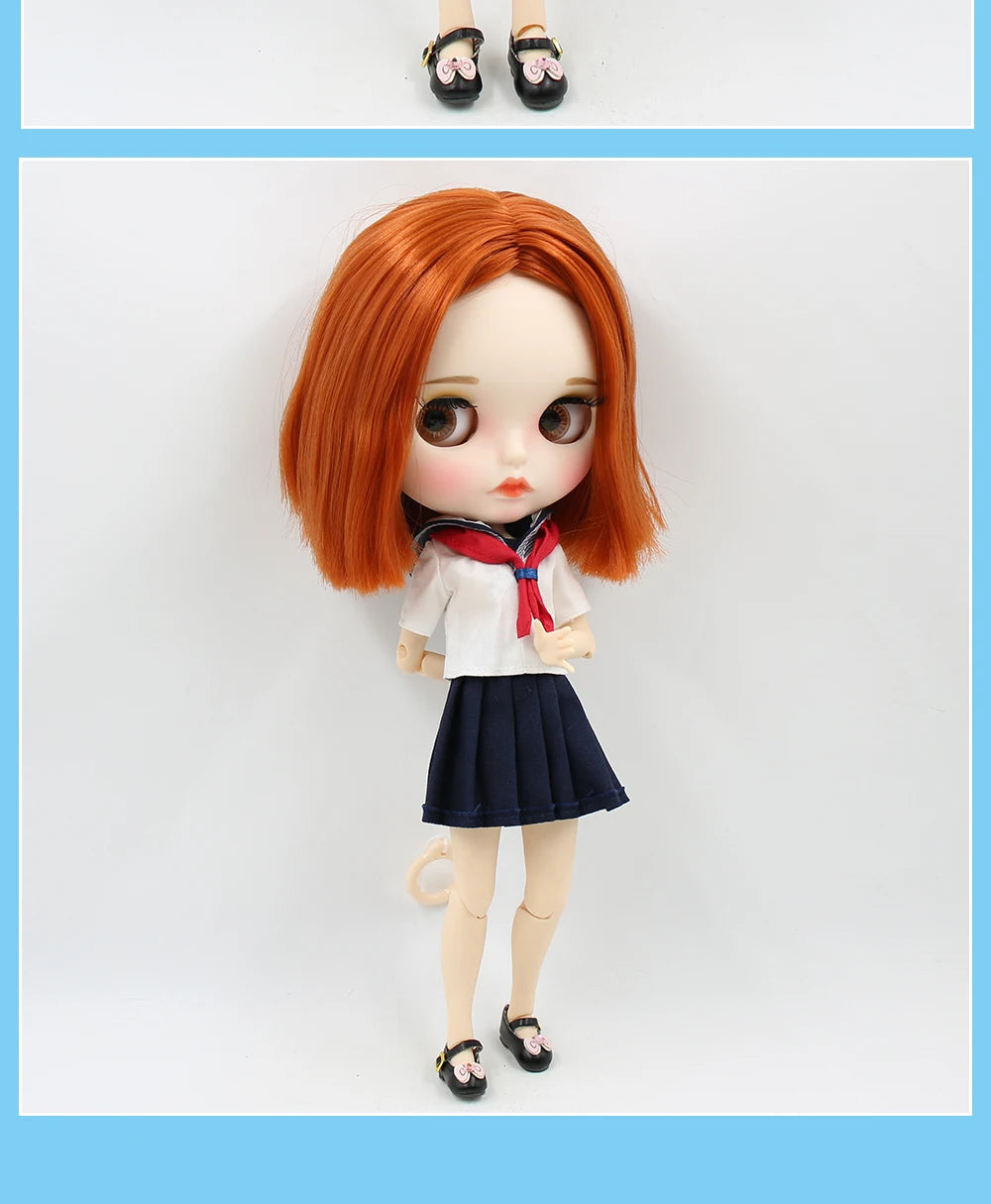 ICY DBS Blyth Doll 1/6 bjd joint body doll combination including dress shoes on sale 30cm anime toy