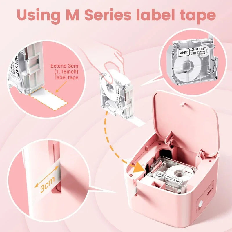 Label-Maker 2025: M960 Handheld Label-Printer Home Kitchen Christmas Collection