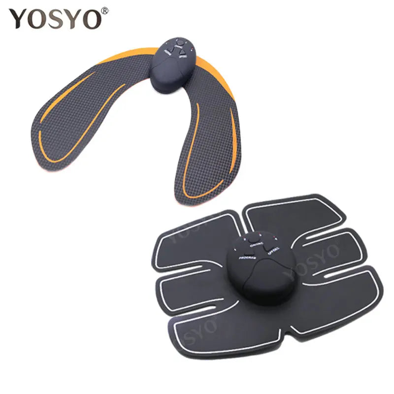 EMS Drahtlos Muskel Stimulator Trainer Smart Fitness Bauch Training Elektrisch Gewichtsverlust Aufkleber Körper Schlankheit Massagegerät