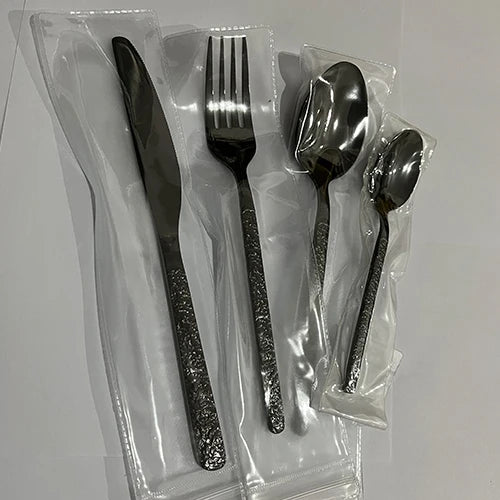 Stainless steel Western Cutlery set Knife Fork Spoon Dinner Set Dessert Dinnerware Western Steak Knife Tableware Spoon Fork