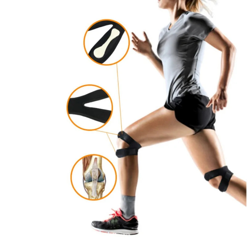 Balight Knie Support - Nylon Neopren Verstellbar Universal