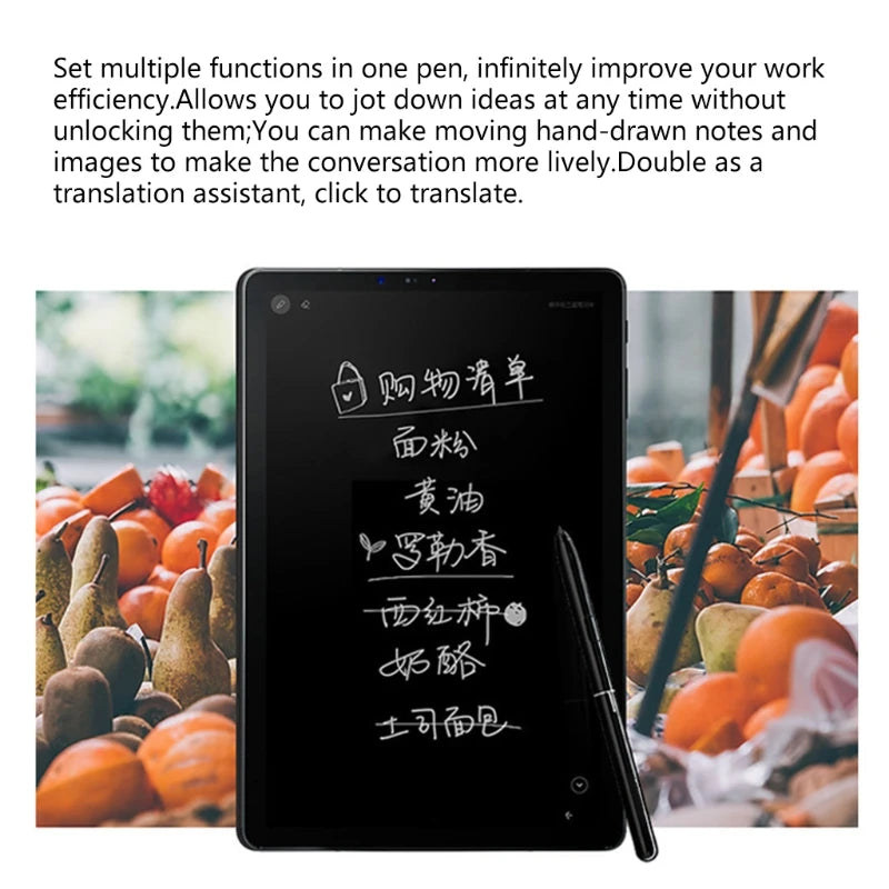 Stylus S4 activ cu funcție de respingere a atingerii prin palmă - capacitiv de 14 cm, fără baterie