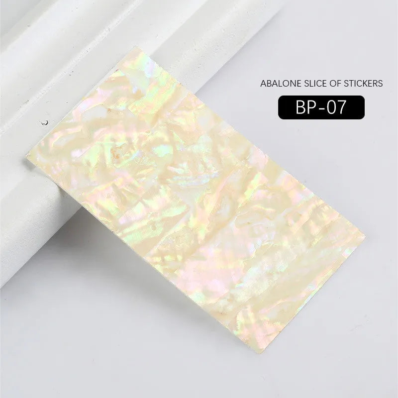 Art Lalic Abalone 3D Perlmutt - Selbstklebend 1Blatt BP01