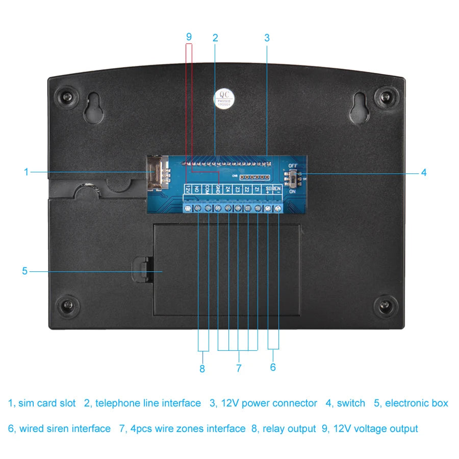 Alarmanlage 2025: IOS Android APP Wired Wireless Home Security - Tuya WIFI PSTN GSM Intercom Remote Control Collection