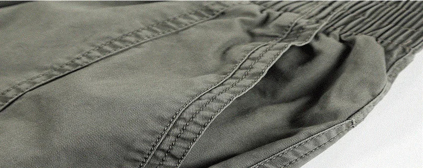 Herren Hosen 2025 - Summer Autumn Fashion Cotton Long Pants Straight Joggers Plus Size