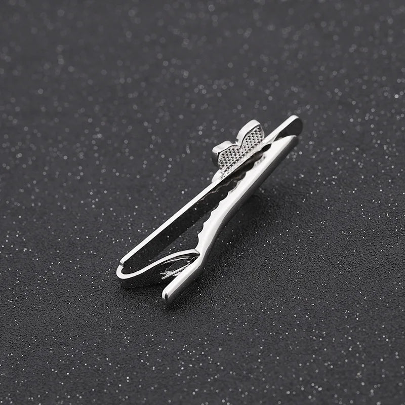 Fashion Business Hemd Ärmel Dekorative Buttons 2025 - Klassisch Geometrisch Tie Clips Manschettenknöpfe Set - Herren Luxus Schmuck Geschenk