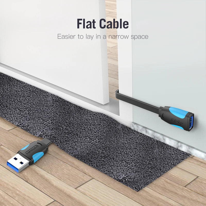 Vention USB zu USB Kabel USB 3.0 2.0 Stecker zu Buchse Verlängerungskabel USB 3.0 Datenkabel für Smart TV PC SSD USB 2.0 Kabel Verlängerung