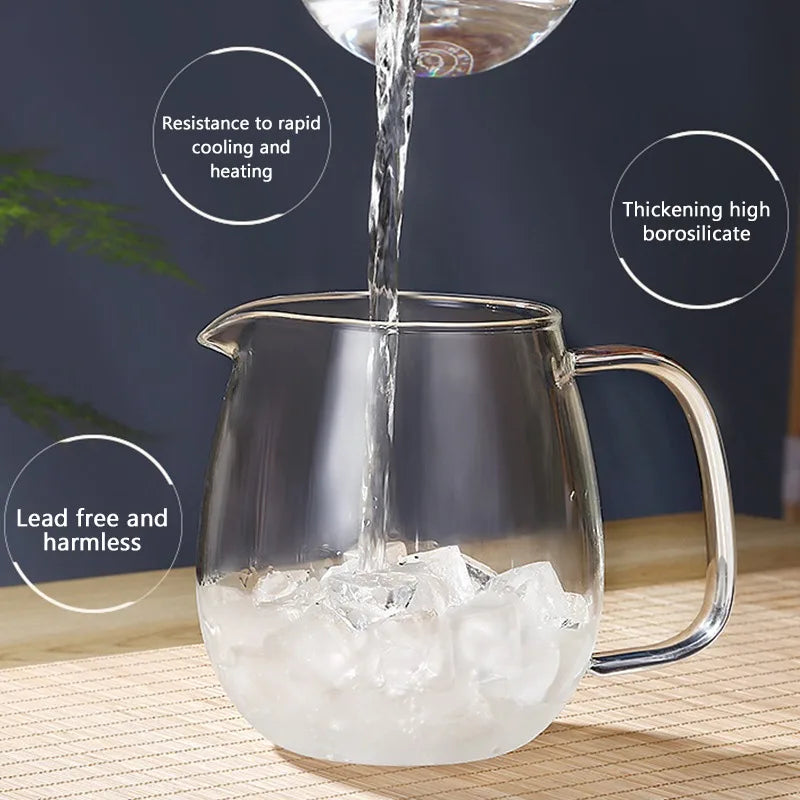 GlassPro Teekanne Hitzebeständig - 600/1200ml Glas