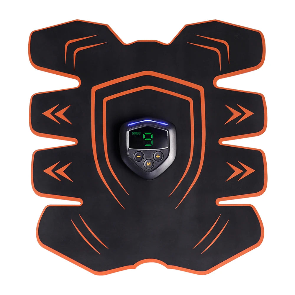 Electric Muscle Stimulator EMS Abdominal Hip Trainer  Fitness Training Home Gym Body Slimming Waist Trainer Loss Massager