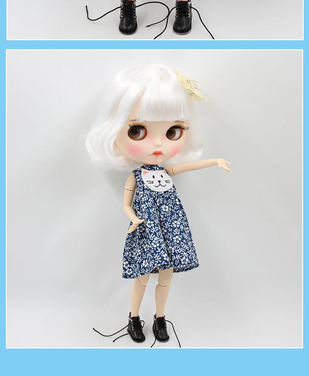 ICY DBS Blyth Doll 1/6 bjd joint body doll combination including dress shoes on sale 30cm anime toy