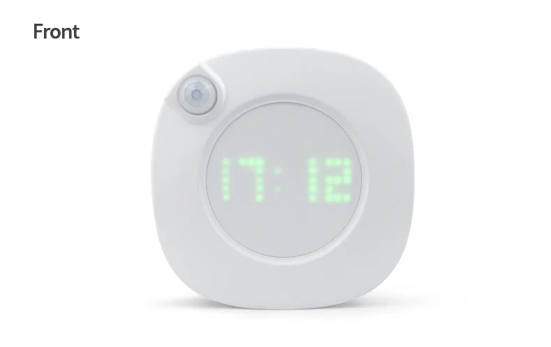 Smart-Wanduhr 2025: LED-Night-Light Motion-Sensor - USB Rechargeable Collection