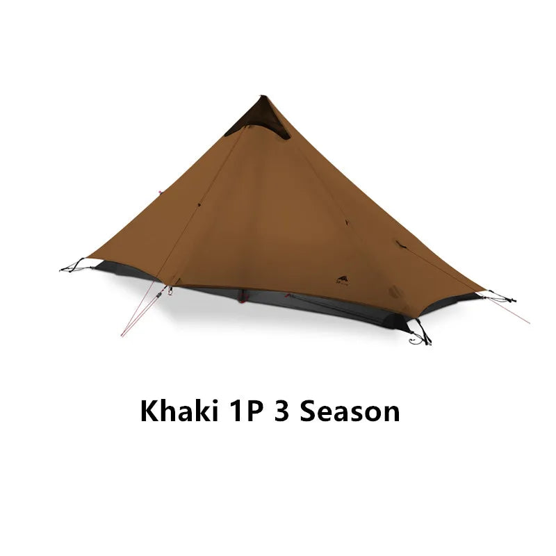 Ultralight Camping Zelt 2025 - 3F UL GEAR LanShan 2 Professional 15D Silnylon
