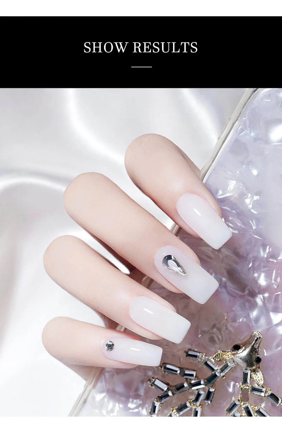 Nagel-Gel 2025: 30ml Acrylic-Hard Crystal-Clear - UV LED Collection