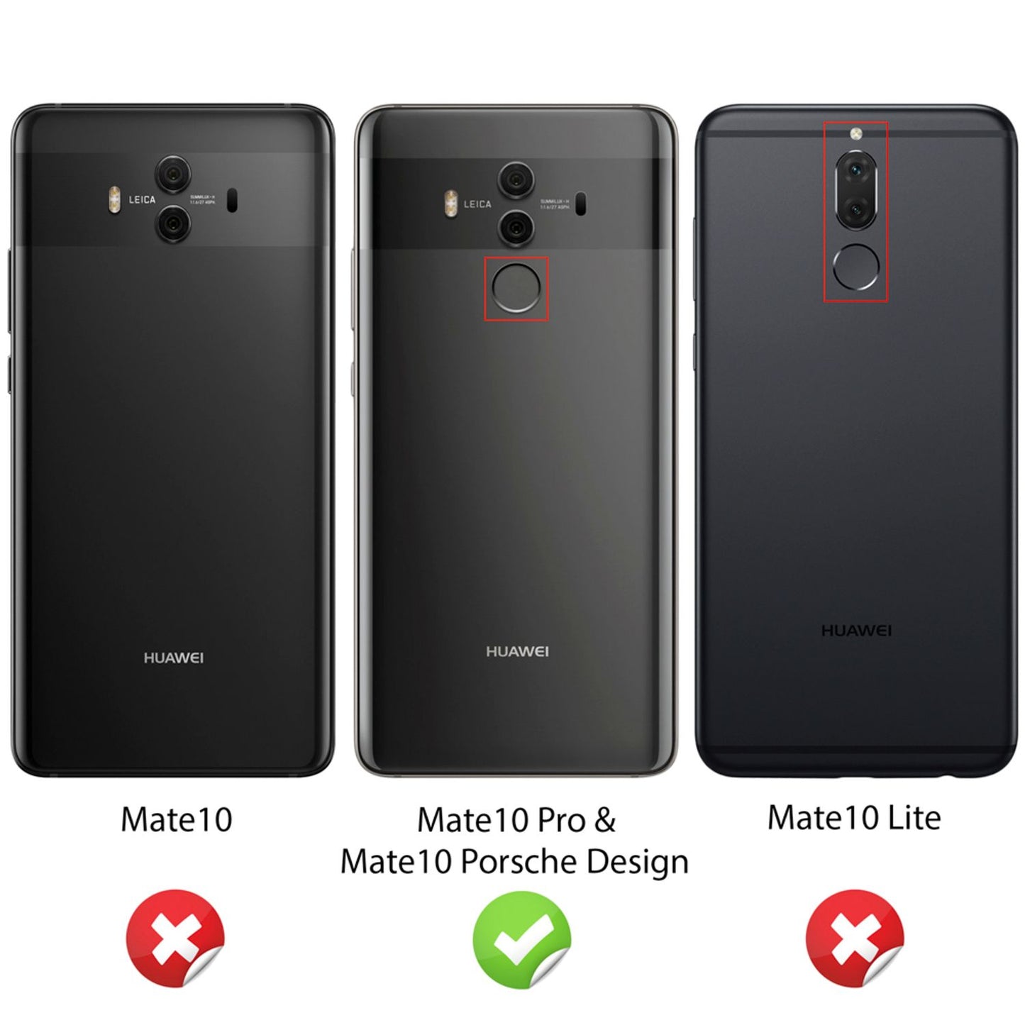 NALIA Huawei Mate 10 Pro Vortex Carbon Case Matt Schwarz - Dünn, 0,7mm Dicke, TPU Silikon